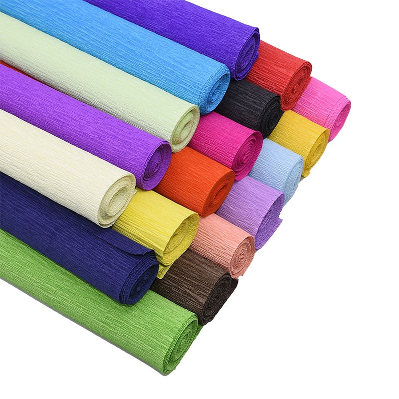 Colored Crepe Paper for DIY Crafting – Floral Supplies Store