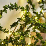 Load image into Gallery viewer, Artificial Tiny Leaf Vine String Light LED Garland Fairy Lights