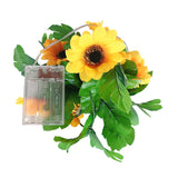 Load image into Gallery viewer, 2M Sunflower LED Garland Fairy String Lights