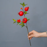Load image into Gallery viewer, Artificial Pomegranate Fruit Branch