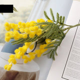 Load image into Gallery viewer, Fake Flowers Artificial Mimosa Spray