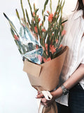 Load image into Gallery viewer, Brown Kraft Paper for Flowers Bouquet Pack 20 (75x52cm)