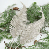 Load image into Gallery viewer, 12pcs Glitter Feather Christmas Clip Decors