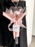 Load image into Gallery viewer, 4 Pieces Heart Magic Wand Acrylic Flower Packaging Gift Box