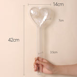 Load image into Gallery viewer, 4 Pieces Heart Magic Wand Acrylic Flower Packaging Gift Box
