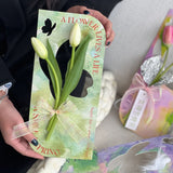 Load image into Gallery viewer, Butterfly Cutout Single Flower Bouquet Packaging Paper Pack 12