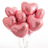 Load image into Gallery viewer, Set of 50 18 Inch Heart Foil Balloons