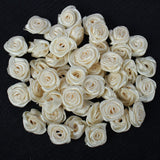 Load image into Gallery viewer, 500pcs Mini Satin Flower Heads for DIY Craft