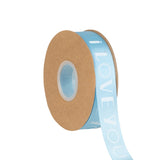 Load image into Gallery viewer, I LOVE YOU Polyester Satin Ribbon (25mmx50Yd)