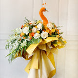 Load image into Gallery viewer, Set of 2 Artificial Peacock Head for Grand Opening Flower Stand