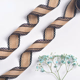 Load image into Gallery viewer, burlap lace ribbon 
