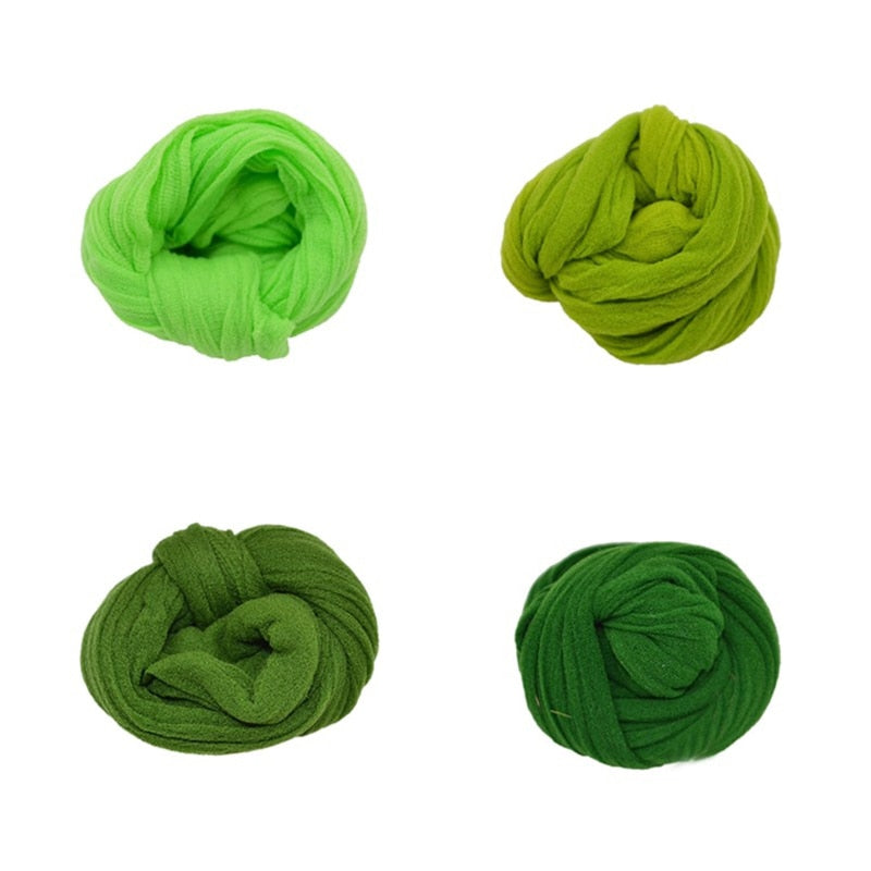 5 Rolls Stretchy Nylon fabric for Stocking Flower DIY Making
