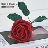 Load image into Gallery viewer, 5Pcs Finished Crochet Rose Bouquet