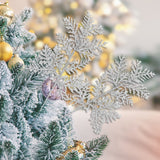 Load image into Gallery viewer, 20pcs Glitter Artificial Pine Needles Christmas Floral Picks
