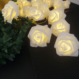Load image into Gallery viewer, 19.6FT 40LED Rose Flower Led String Light Garland