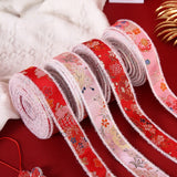 Load image into Gallery viewer, Chinese New Year Flowers Bouquet Gift Wrapping Ribbon