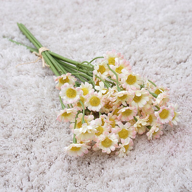 Set of 6 Stems Artificial Chamomile Daisy Flowers – Floral Supplies Store