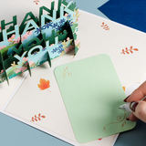 Load image into Gallery viewer, 3D Thank You Greeting Card with Envelope