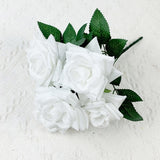 Load image into Gallery viewer, 7 Heads Silks Rose Bouquet Artificial Flowers