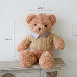 Load image into Gallery viewer, Brown Rose Floral Teddy Bear for Valentine&#39;s Day