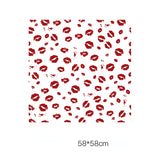 Load image into Gallery viewer, 20pcs Red Lips Cellophane Flower Packaging Paper