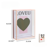 Load image into Gallery viewer, Eternal Love Acrylic Flower Packaging Box with Floral Foam