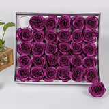 Load image into Gallery viewer, 30PCS Glittering Artificial Rose Flower Head for DIY Decoration 2.3in