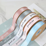 Load image into Gallery viewer, Forever Love Satin Ribbon for Flower Wrapping (25mmx50Yd)