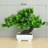 Load image into Gallery viewer, Artificial Plants Potted Green Bonsai Small Tree
