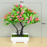 Load image into Gallery viewer, Artificial Plants Potted Green Bonsai Small Tree