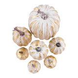 Load image into Gallery viewer, Set of 7 Artificial Pumpkins Fall Harvest Decorations