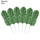 Load image into Gallery viewer, Artificial Tropical Palm Leaves Hawaiian Party Decoration