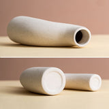 Load image into Gallery viewer, Cream Ceramic Modern Art Vase