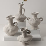 Load image into Gallery viewer, Raw Clay Sculpture Ceramic Art Vase