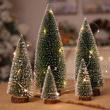 Load image into Gallery viewer, Miniature Pine Tree Desktop Christmas Decoration