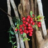 Load image into Gallery viewer, Artificial Berries Fake Plastic Berry Branch