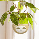 Load image into Gallery viewer, Ceramic Sloth Hanging Flower Vase
