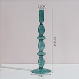 Load image into Gallery viewer, Glass Candle Holders Room Modern Home Decor