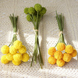 Load image into Gallery viewer, 9 Heads Small Golden Ball Bouquet
