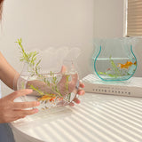 Load image into Gallery viewer, Fishbowl Transparent Acrylic Flower Vase Artistic Home Decoration
