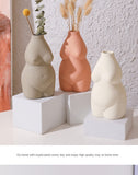 Load image into Gallery viewer, Female Body Shape Ceramics Vase Modern Home Decor