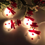 Load image into Gallery viewer, 1.6M 10LED Snowman Christmas LED Garland String Light