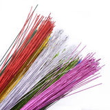 Load image into Gallery viewer, 25Pcs 80cm Nylon Stocking Flower Wire 0.45mm Diameter