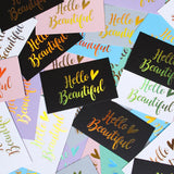 Load image into Gallery viewer, Hello Beautiful Order Packaging Cards for Business