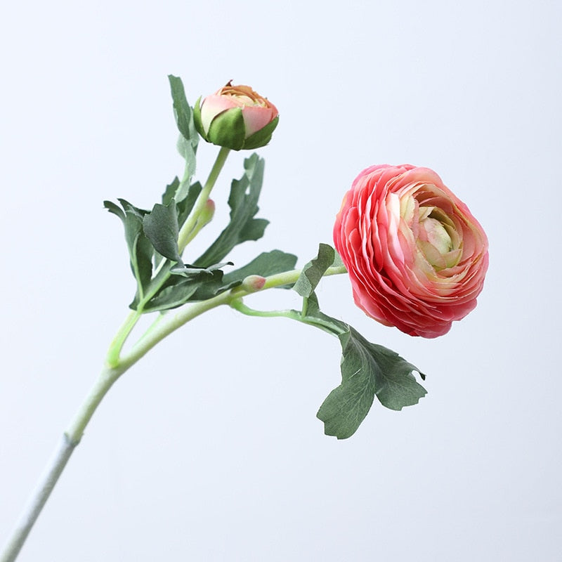 Single Stem Ranunculus Artificial Flower Floral Supplies Store