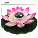 Load image into Gallery viewer, Solar Powered Lotus Flower Floating Pool LED Lamp