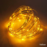 Load image into Gallery viewer, 10M 5M USB Waterproof Copper Wire Garland Fairy Light