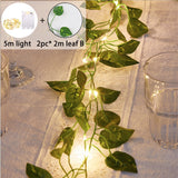Load image into Gallery viewer, LED Maple Leaf Garland Fairy Lights