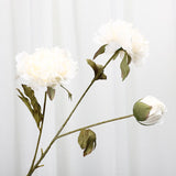 Load image into Gallery viewer, 3-Head Peony Branch Artificial Flower