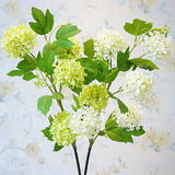 Load image into Gallery viewer, 5 Heads Hydrangea Branch Artificial Flower